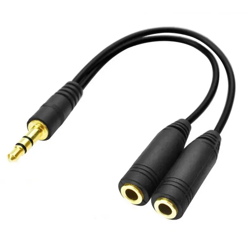 Audio Splitter Y - Headphone Splitter 3.5Mm Kabel Ekstensi Audio