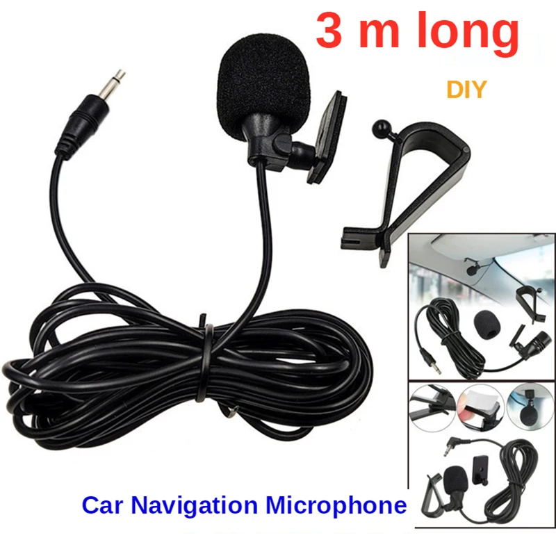 Audiophile Headphone Wired - Mikrofon mobil, navigasi Audio kabel klip