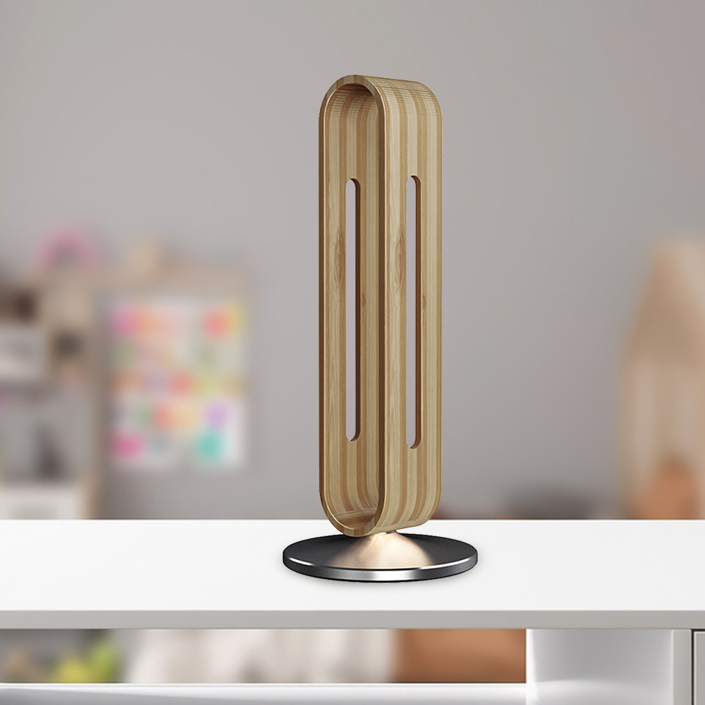 Headphone Stand Desk - Rak Penyimpanan Headset Bambu Premium untuk