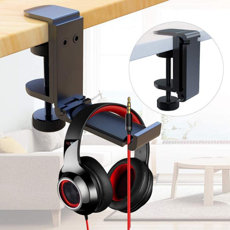 Headphone Stand Desk - Penyangga Headphone di Bawah Meja, Gantungan