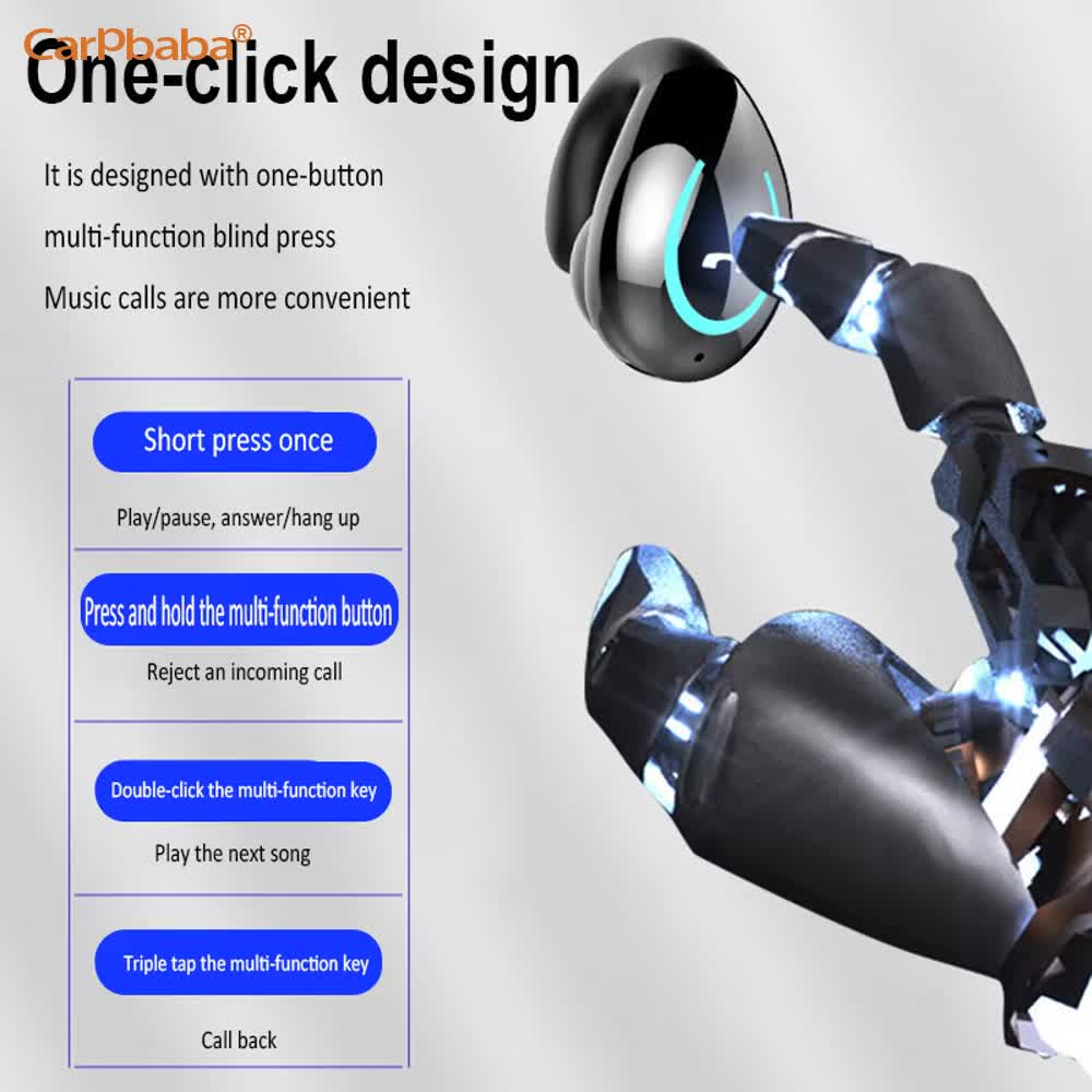 Headset Bluetooth Nirkabel Mod - Sports Earphone Hook ulasan dan harga