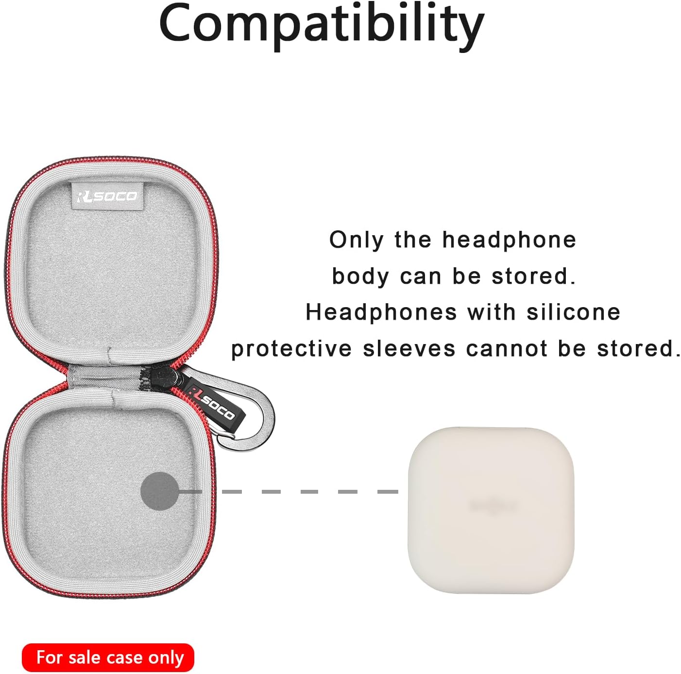 RLSOCO Hard Case untuk SHOKZ N - Headphone Case Hard ulasan dan harga