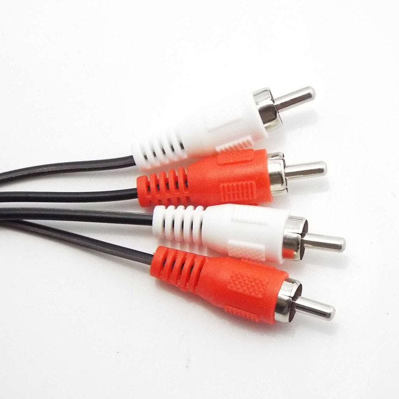 Kabel Konektor Jack Dual 2RCA  - Audio Splitter Y ulasan dan harga