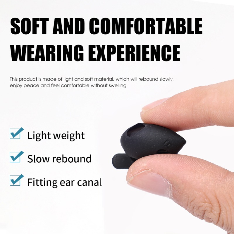 1-10 Pasang Pengganti Earhook  - Silicone Ear Tip Replacement ulasan dan harga