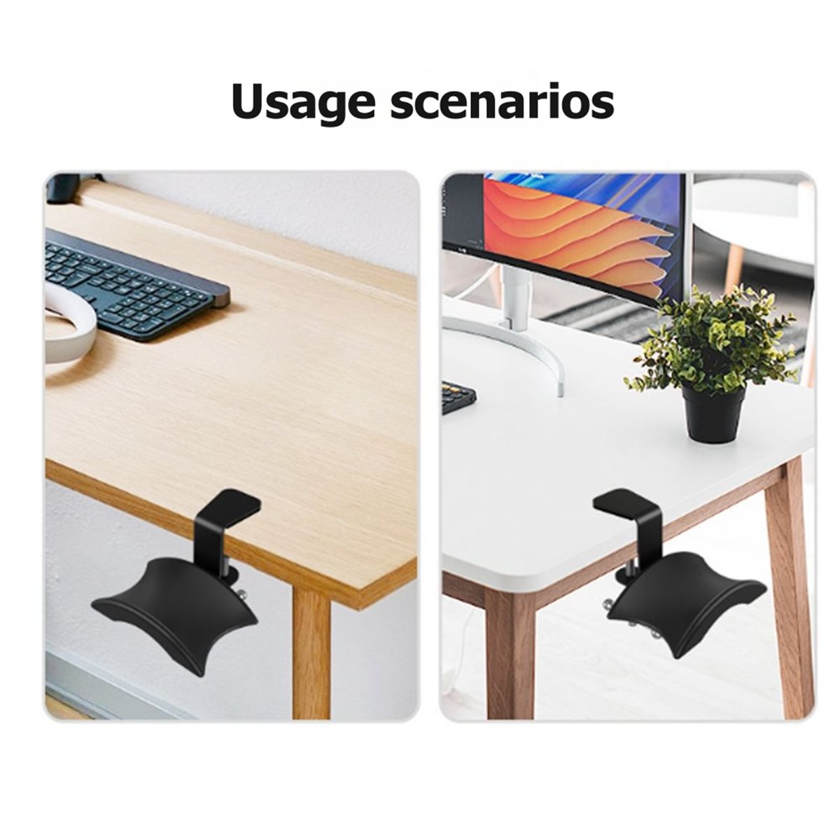 Penyangga Headset Gaming PC DT - Headphone Stand Desk ulasan dan harga
