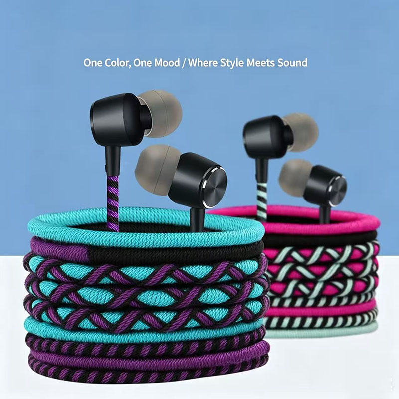 Earphone Berkabel Kepang 3.5mm - Audiophile Headphone Wired ulasan dan harga